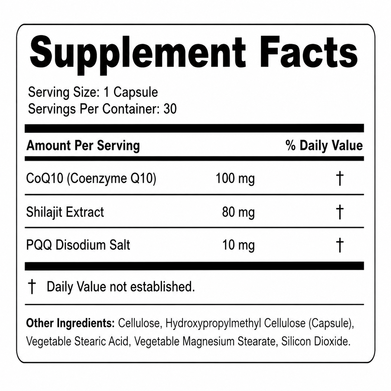 CaridoClear 7 Ingredients
