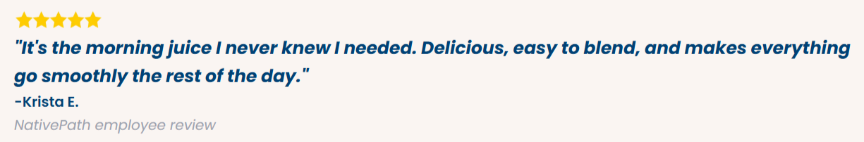 NativePath Native Fiber Customer Reviews