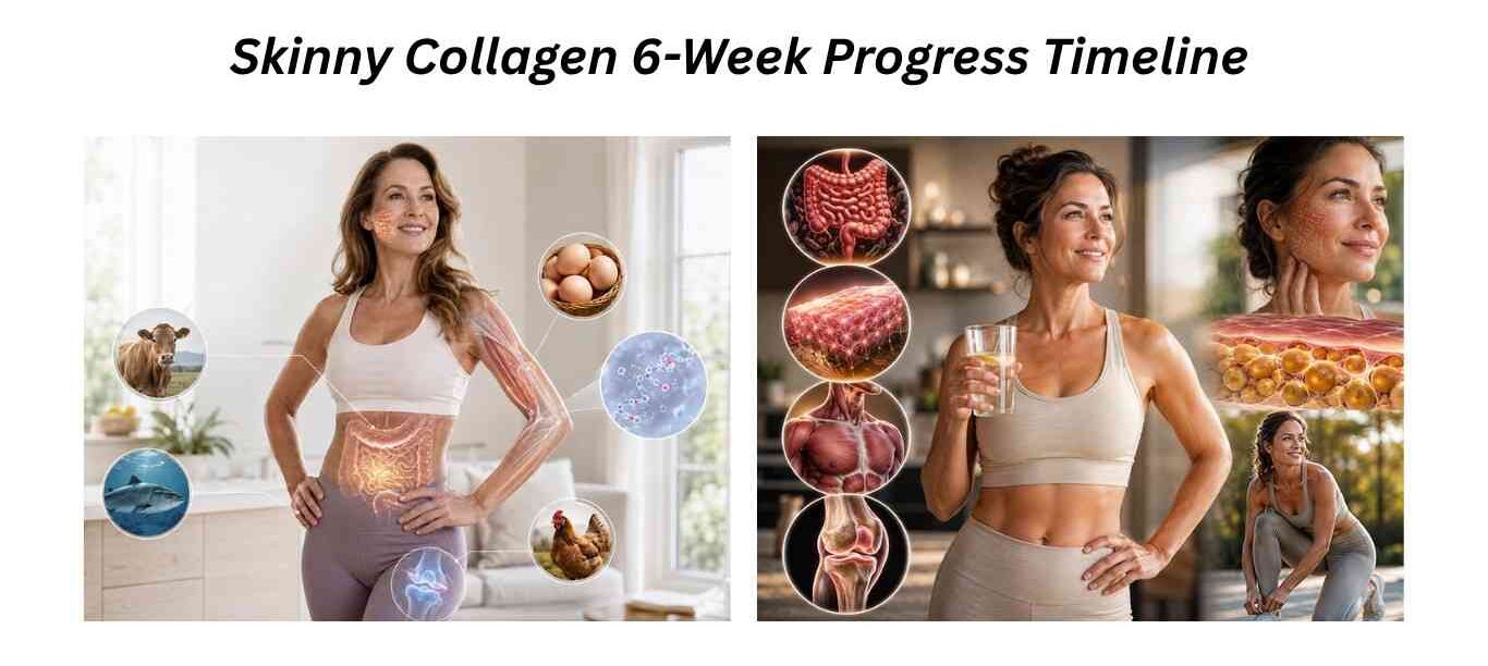 SkinnyCollagen6-WeekProgressTimelin