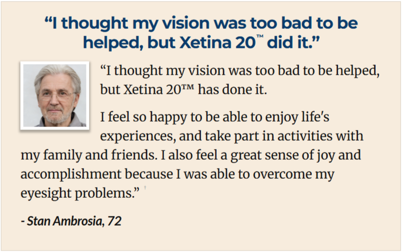 Xetina 20 Customer Reviews